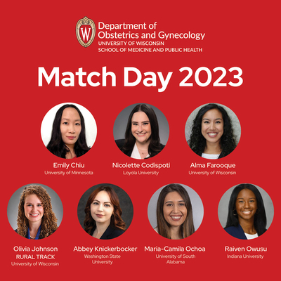  It’s a Match! Welcome incoming UW Ob-Gyn Resident Class of 2027!